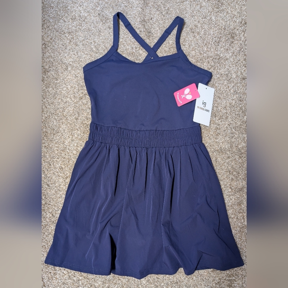 Navy Blue Tennis Dress
